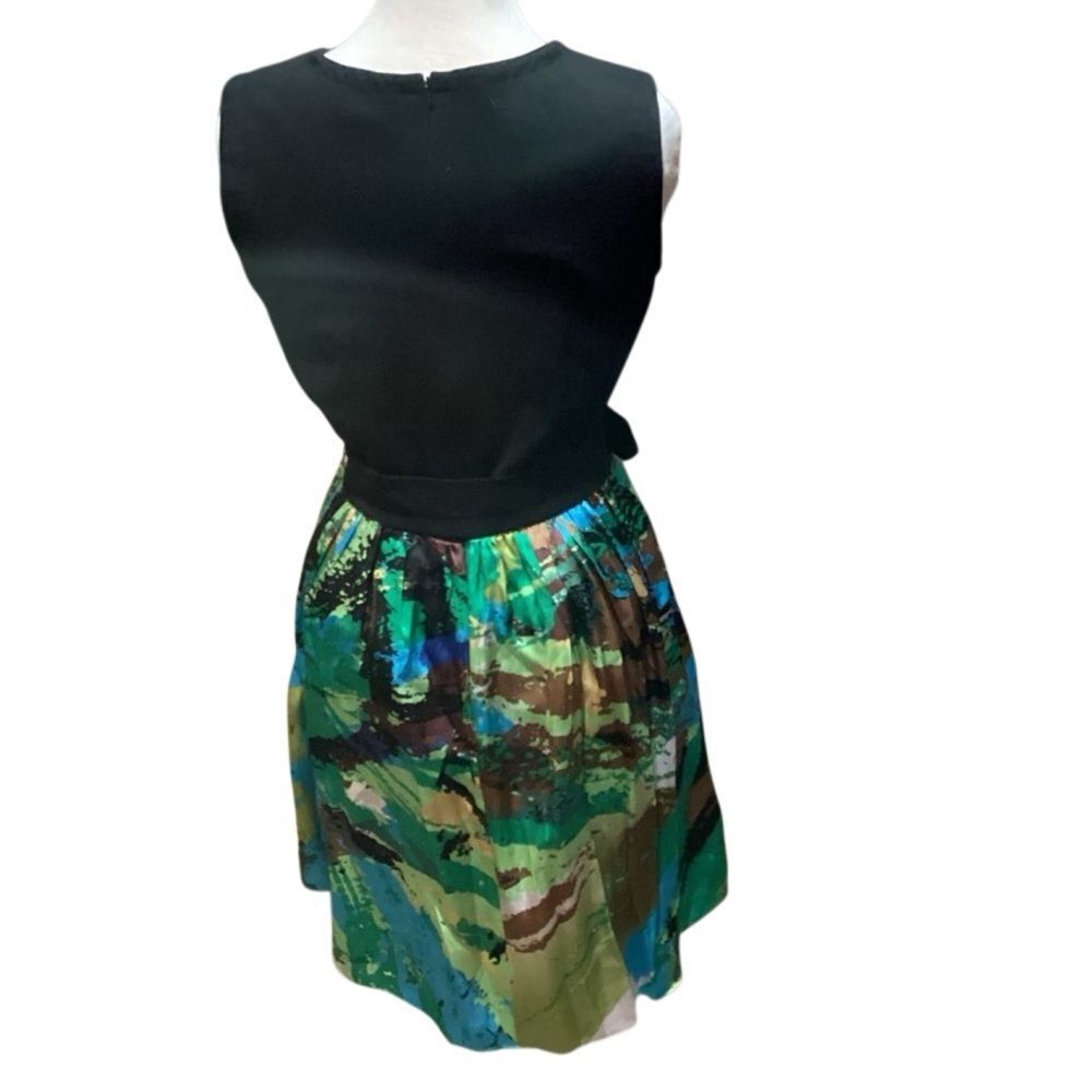 Taylor Silk Belted Dress size 10 - Picture 3 of 12